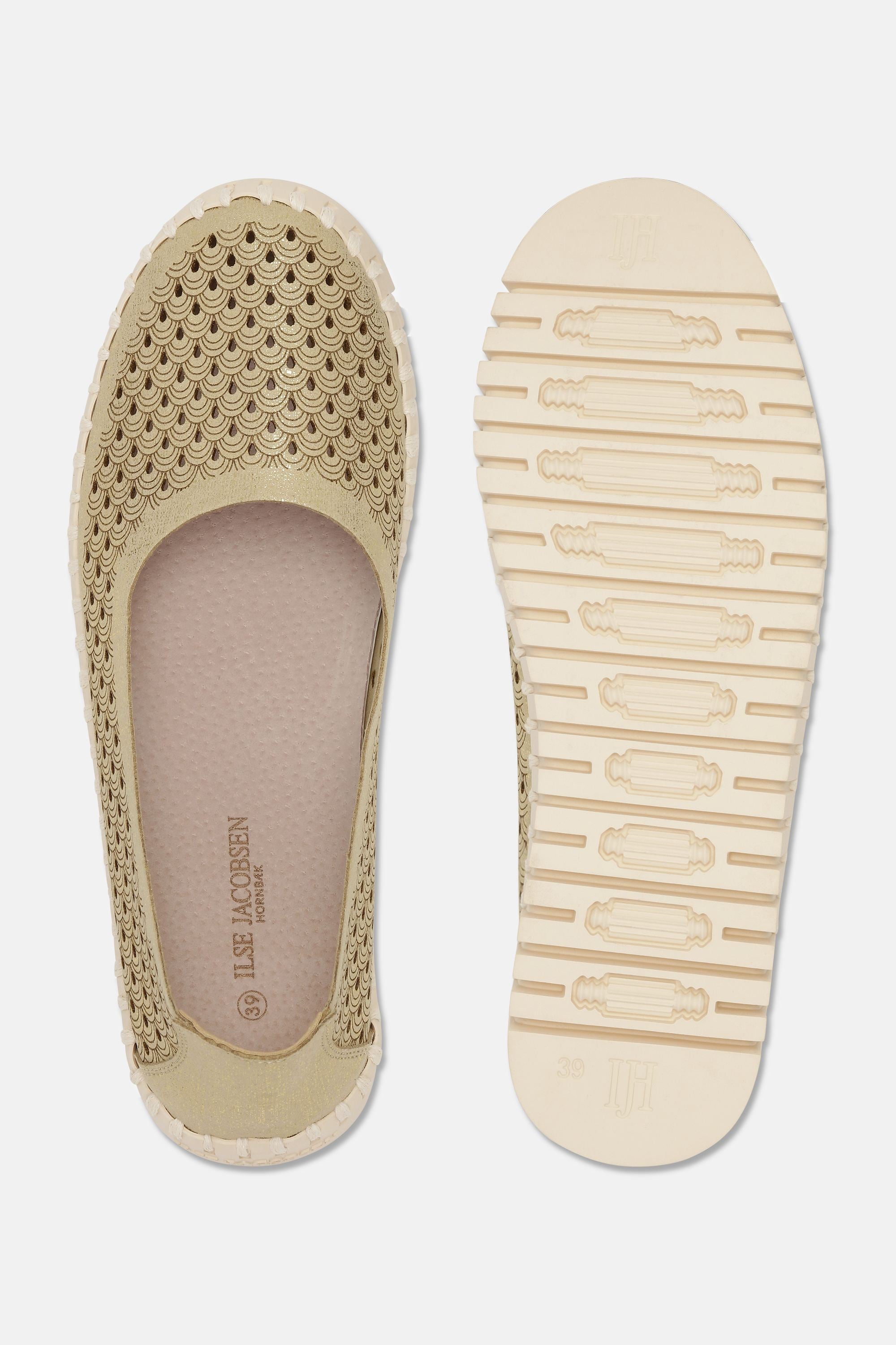 Tulip Chaussures Brillantes - Platin Pearled Ivory